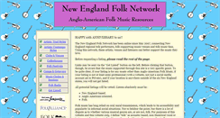 Desktop Screenshot of newenglandfolknetwork.org